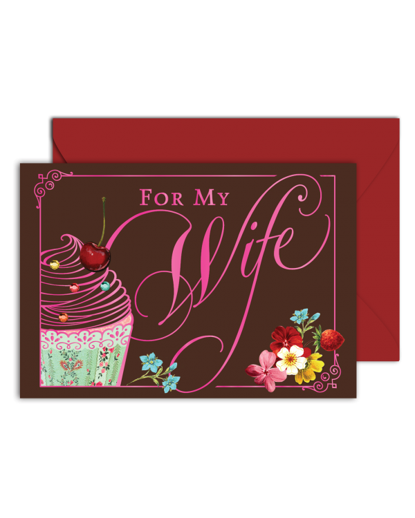 Greeting Card - GC2916-HAL068 - FOR My Wife